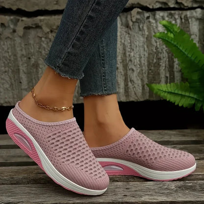 Luisa - Fliederfarbene Sportliche Slip-Ons