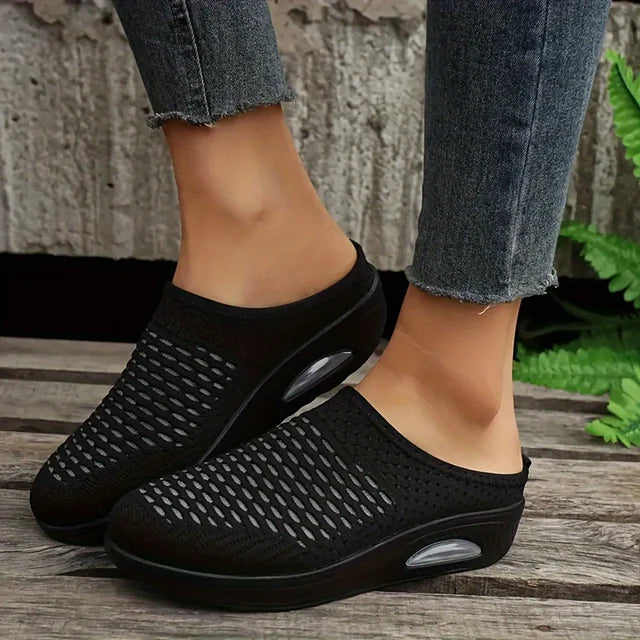 Luisa - Fliederfarbene Sportliche Slip-Ons