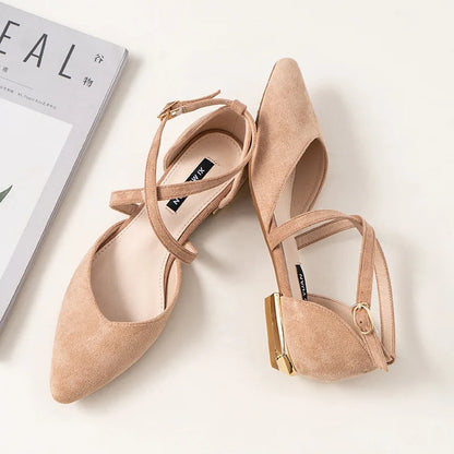 Isabella - Elegante Schwarze Slingpumps