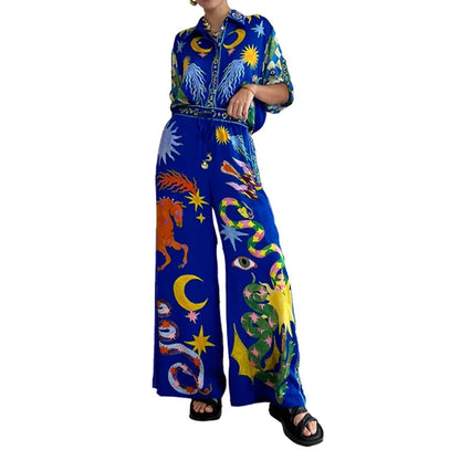 Zoë - Bunter Astro-Jumpsuit