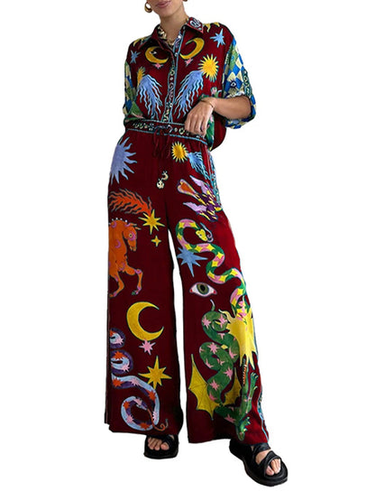 Zoë - Bunter Astro-Jumpsuit