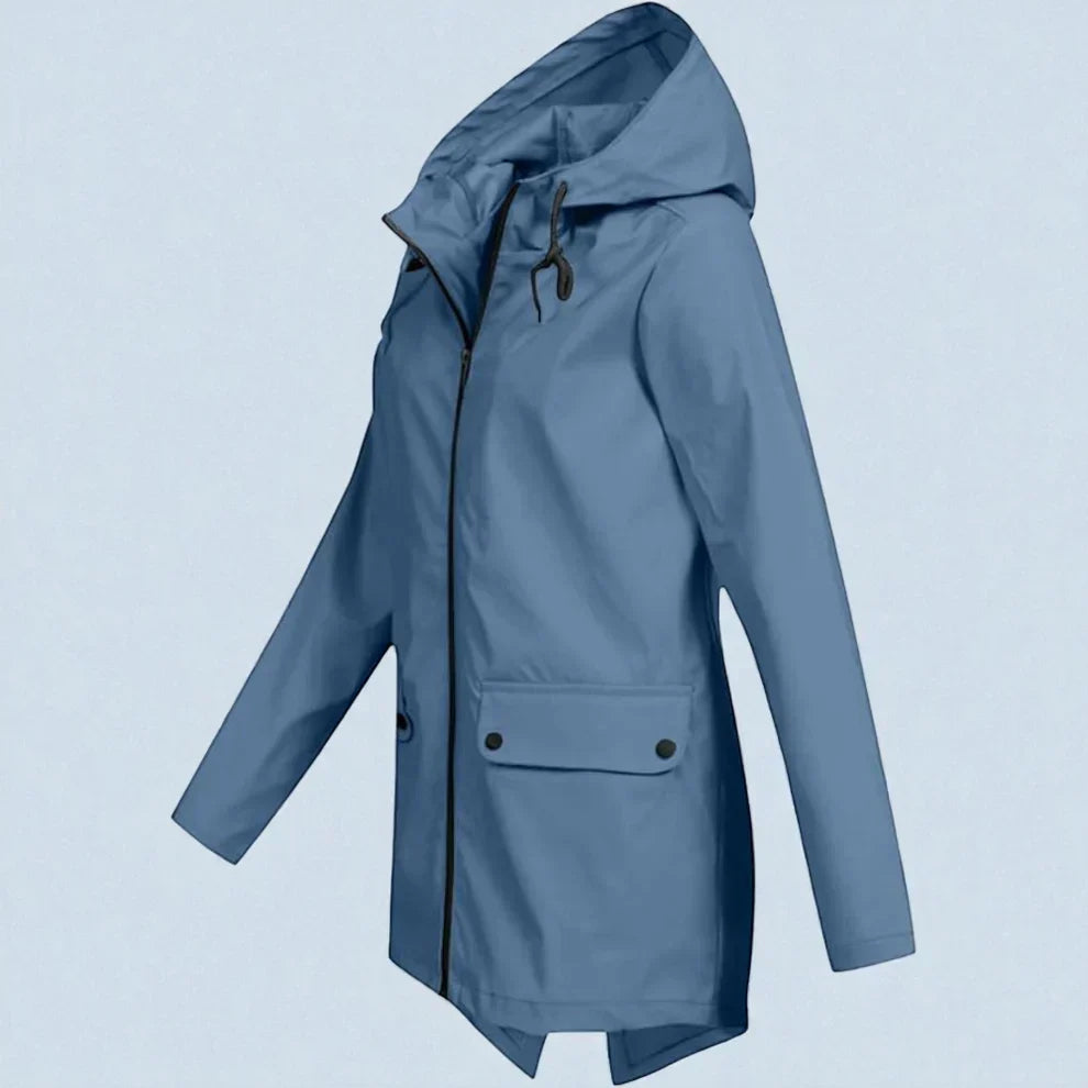 Leichter, wasserdichter regenmantel für damen - damen