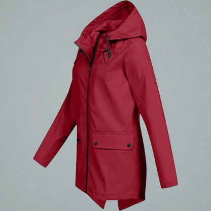 Leichter, wasserdichter regenmantel für damen - damen