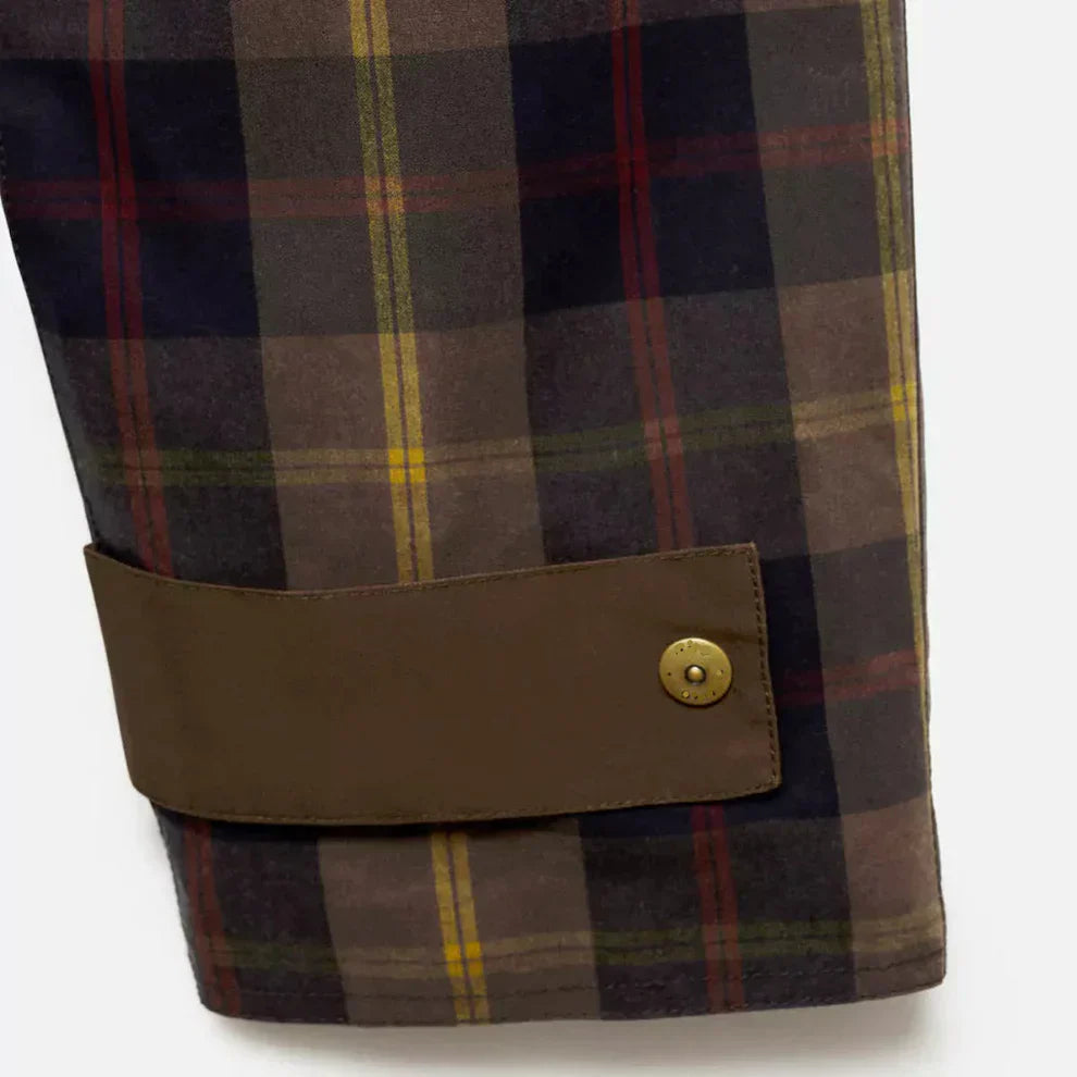 Damen-arbeitsjacke mit karomuster, oversize – damen