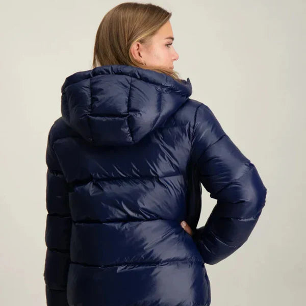 Ultraleichte damen-winter-daunenjacke mit kapuze – damen