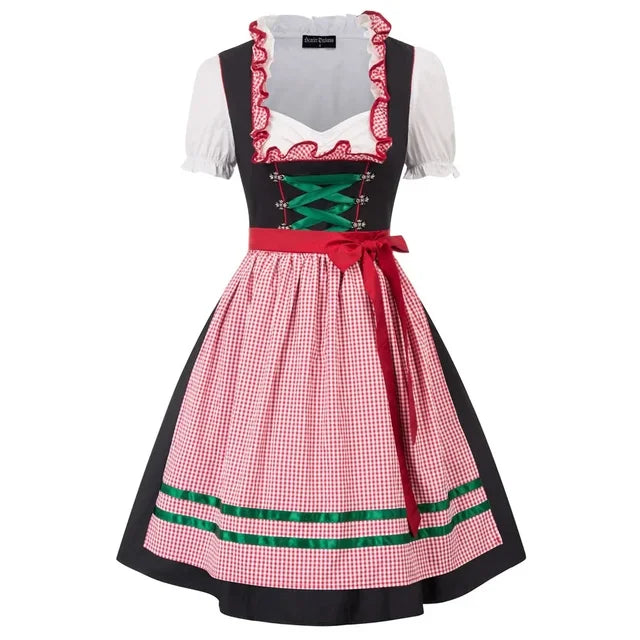 Lennon | dirndl kleid mit floraler stickerei für frauen