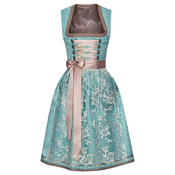 Lennon | dirndl kleid mit floraler stickerei für frauen