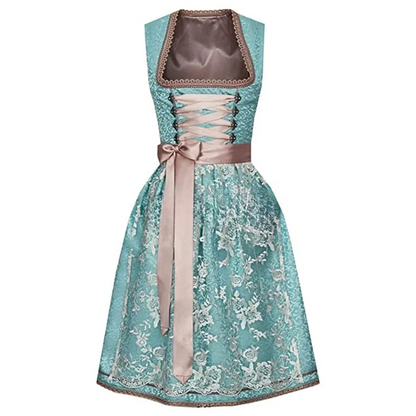 Lennon | dirndl kleid mit floraler stickerei für frauen