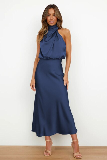 Weißes maxi-blusenkleid - Maria
