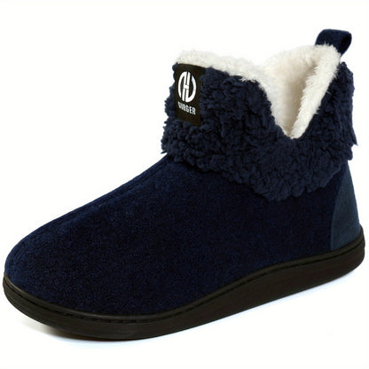 Kuschelige Fleece-Hausschuh-Stiefeletten für maximalen Komfort