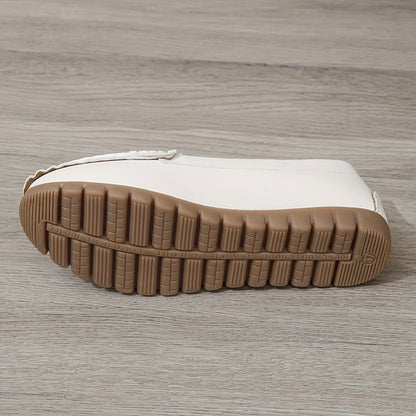 Weiße Damen Loafers - Mia