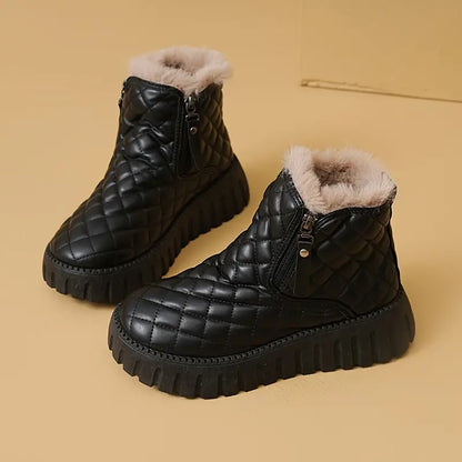 Bottines Lugano Hivernales En Cachemire