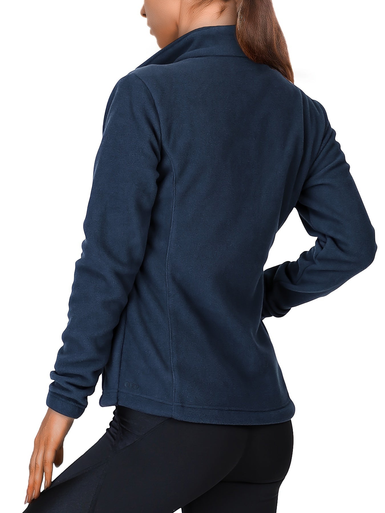 Damen Fleecejacke mit durchgehendem Reißverschluss