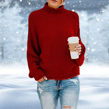 Brooke extra dicker rollkragenpullover – damen