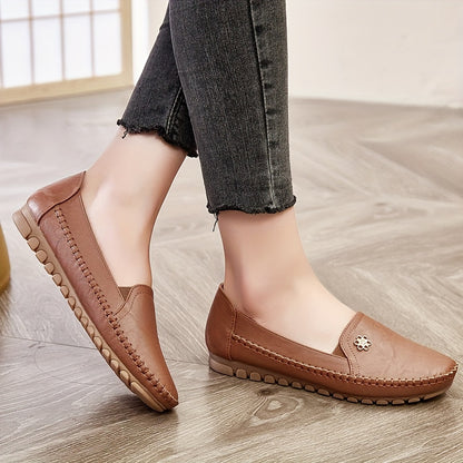 Schwarze Damen Loafers - Lena