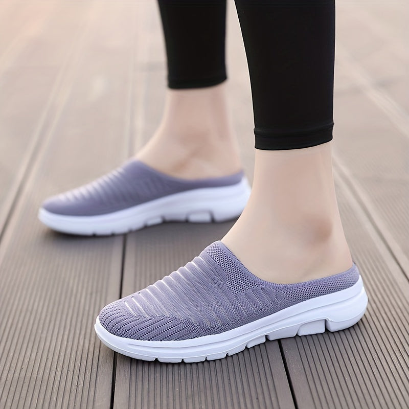 Schwarze Komfort-Slipper - Emilia