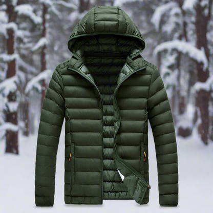 Schwarze Wasserdichte Herbstjacke - Erik