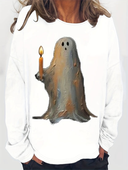 Halloween Freizeitshirt in Übergröße