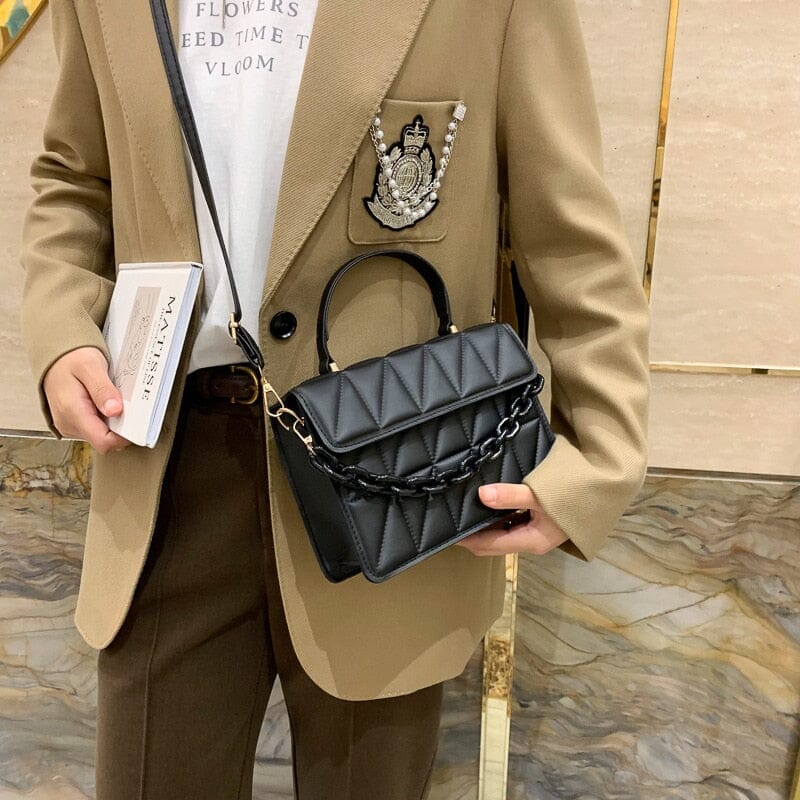 Eva - Elegante Schwarze Handtasche