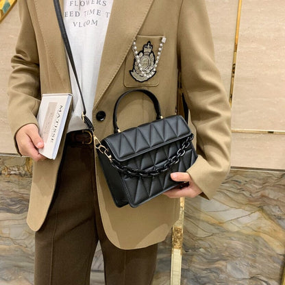 Eva - Elegante Schwarze Handtasche