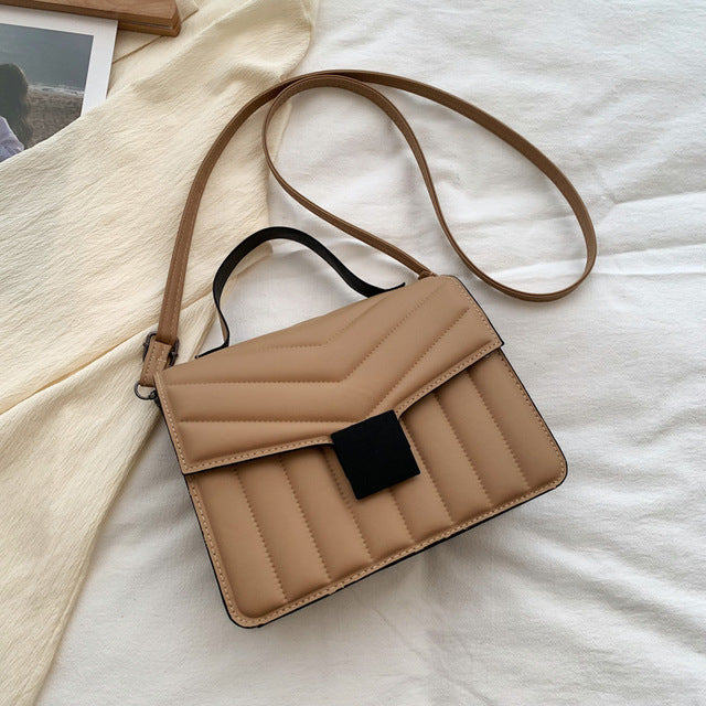 Bolsa Transversal Feminina Bege Crossbody Belevita