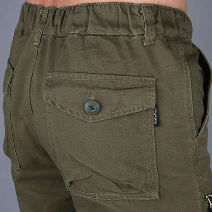 Lässige herren-cargohose mit mehreren taschen – herren