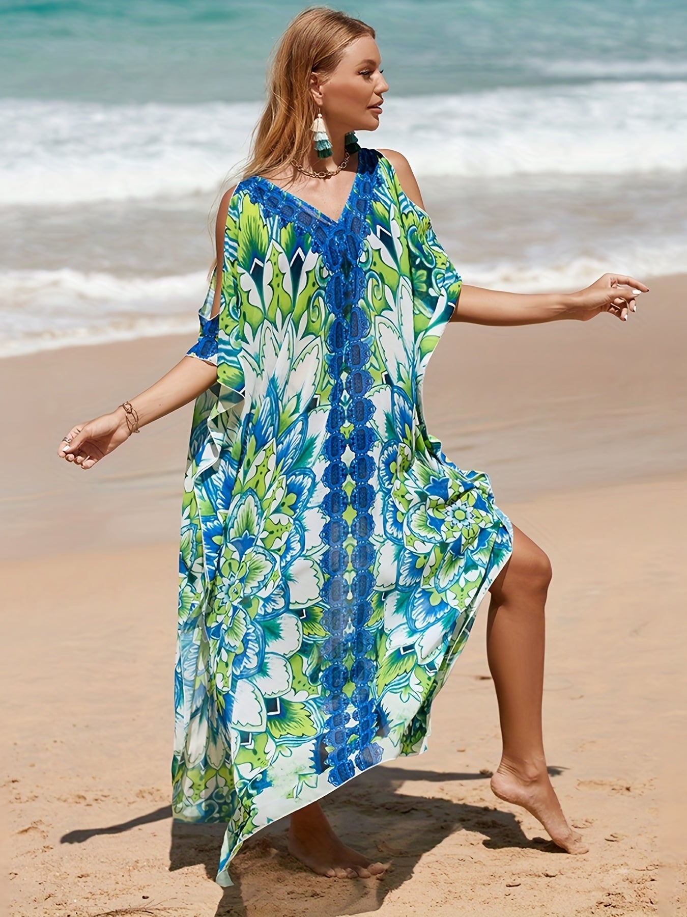 Grünes Kleid - Sophia