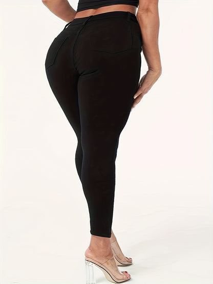 Schwarze High-Waist-Jeans - Sophie