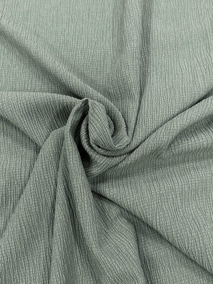 Grünes Freizeitkleid Kurzarm - Lina