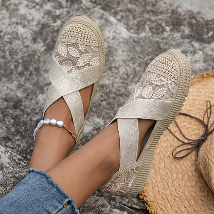 Beige Sommersandalen - Mia