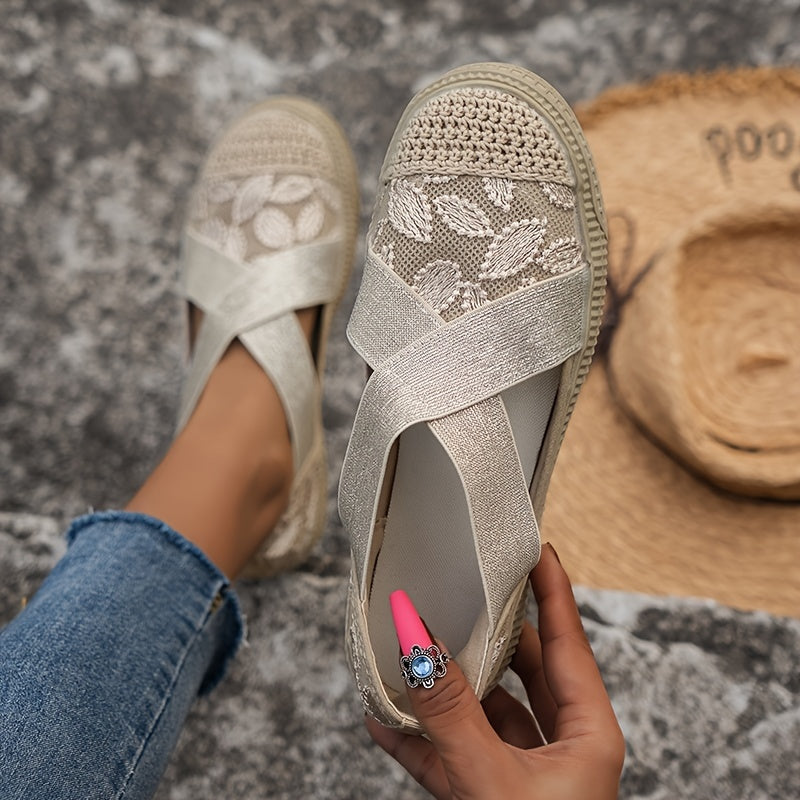 Beige Sommersandalen - Mia