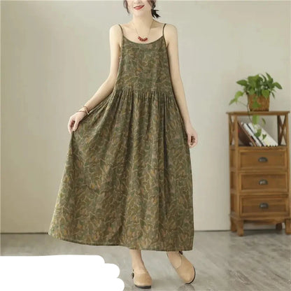 Grünes Kiwi Sommerkleid - Fiona