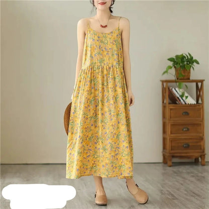 Grünes Kiwi Sommerkleid - Fiona