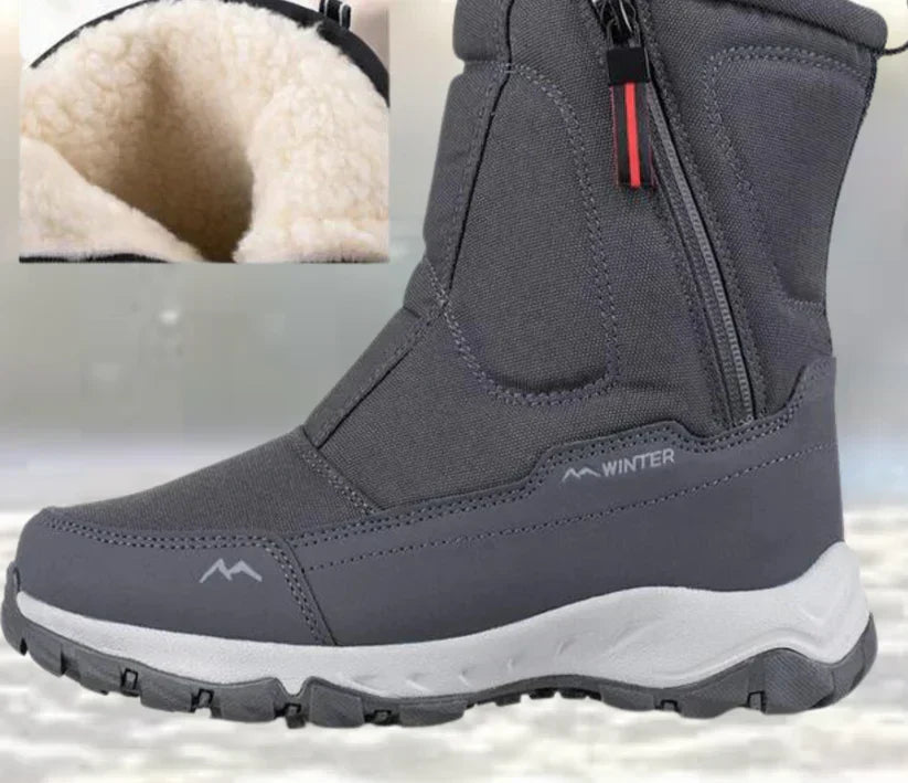 Erland – wasserdichte winter-boots mit rutschfester gummisohle