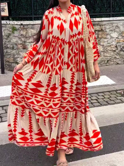 Eva maxi-sommerkleid | ein luftiges und bequemes kleid