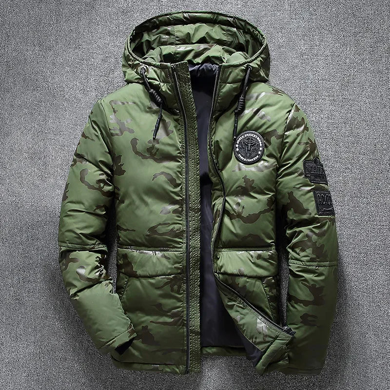 Marko - hardshell edge daunenjacke