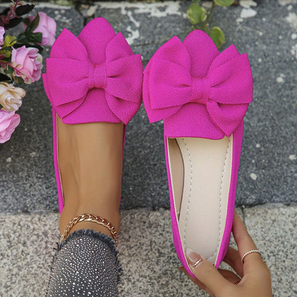 Elegante Schwarze Ballerinas - Spitz