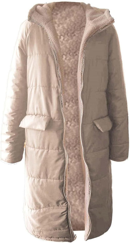 Wendbare Fleecejacke Blau - Nova