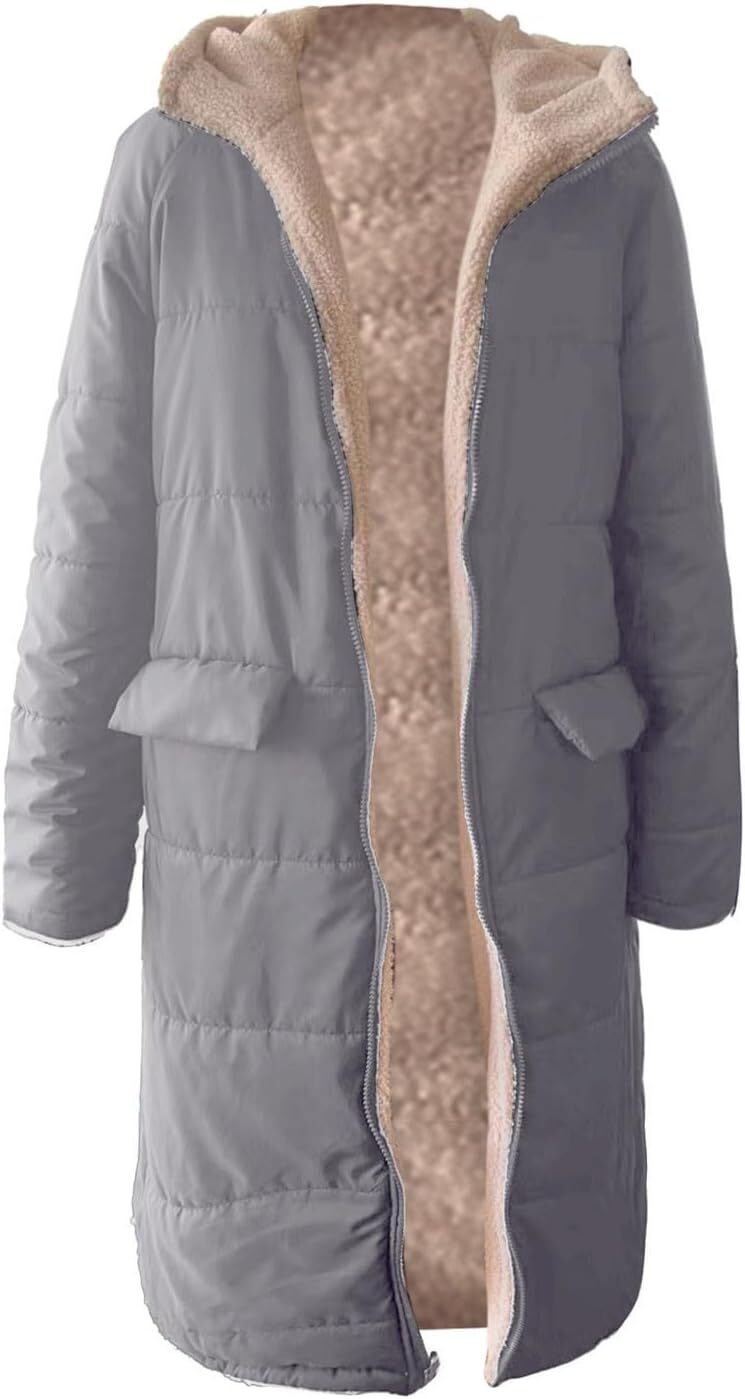 Wendbare Fleecejacke Blau - Nova