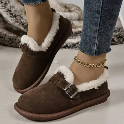 CozyChic Elegance Slip-Ons