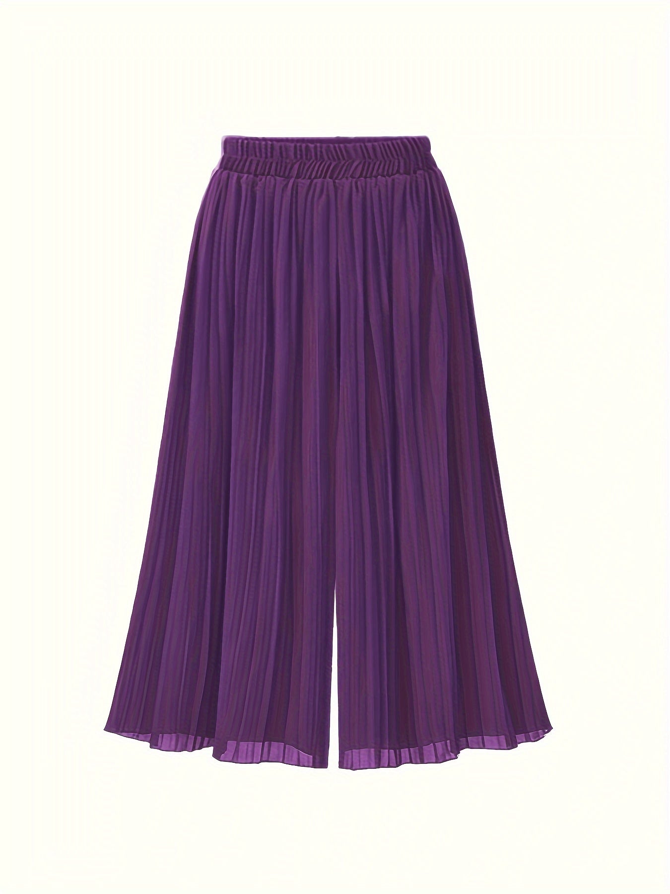 Schwarze plissee maxihose - elena