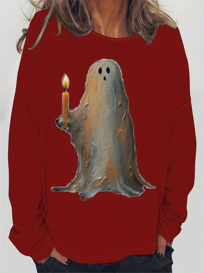 Halloween Freizeitshirt in Übergröße