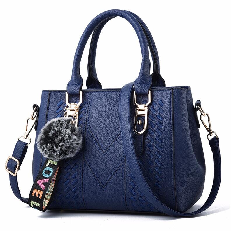 Julia - Schwarze Handtasche mit Charme