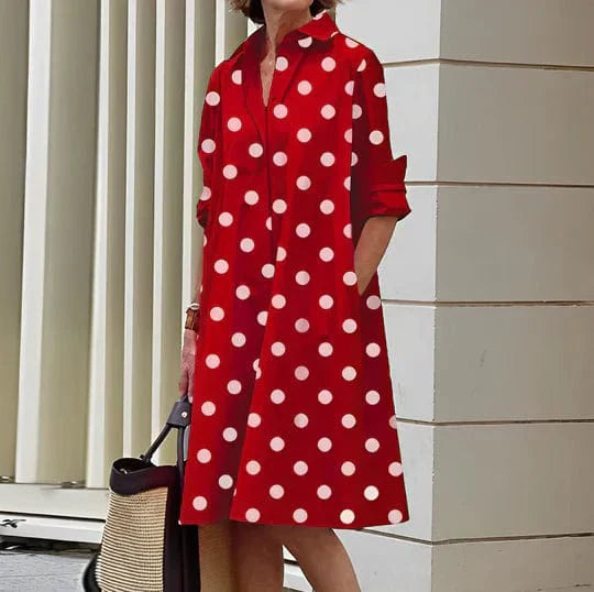 Eva janssen - casual frauen kleid