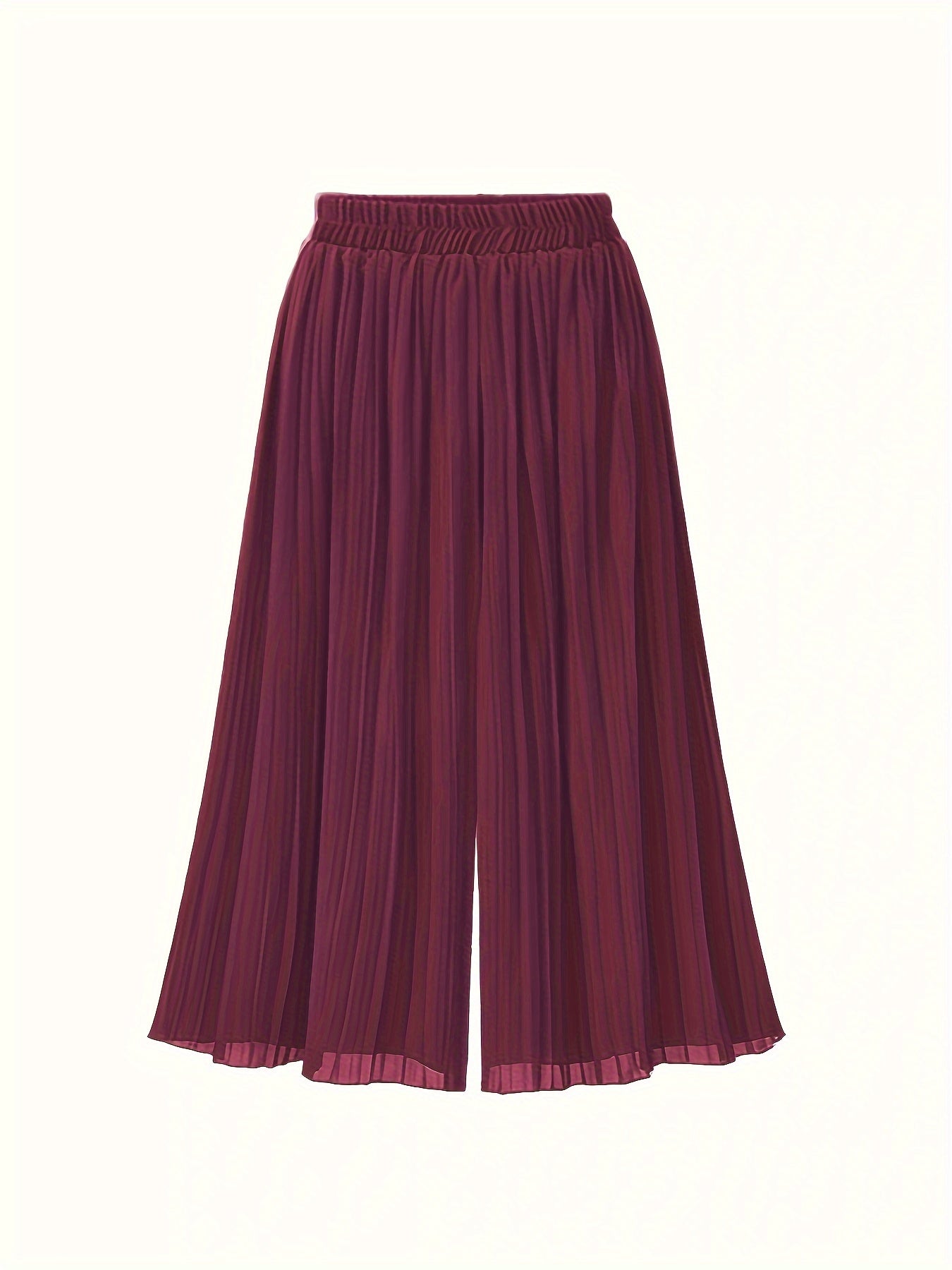 Schwarze plissee maxihose - elena