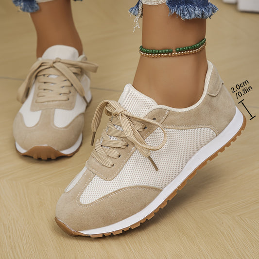 Beige Leichte Sneaker - Lisa