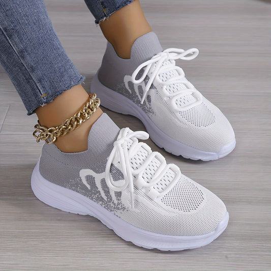 Graue Sportliche Sneaker - Ella