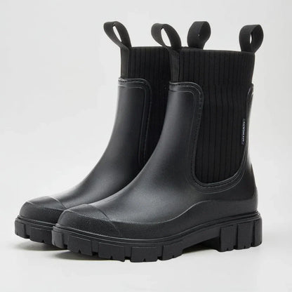 Wasserdichte chelsea-stiefeletten für damen – damen