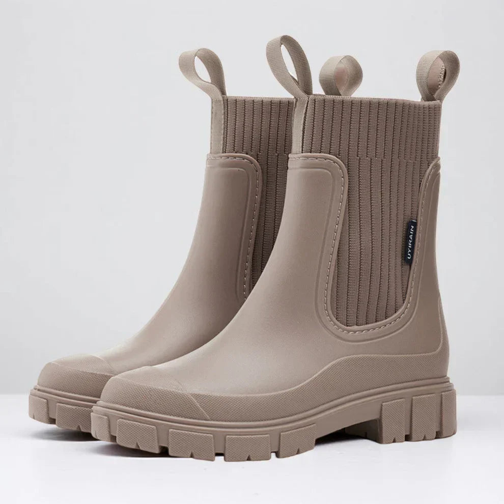 Wasserdichte chelsea-stiefeletten für damen – damen