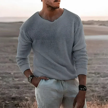 Herren-strickpullover, langärmlig – herren